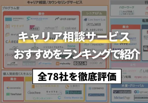 有料キャリア相談/カウンセリングサービスおすすめ12選（無料もあり）比較で紹介！